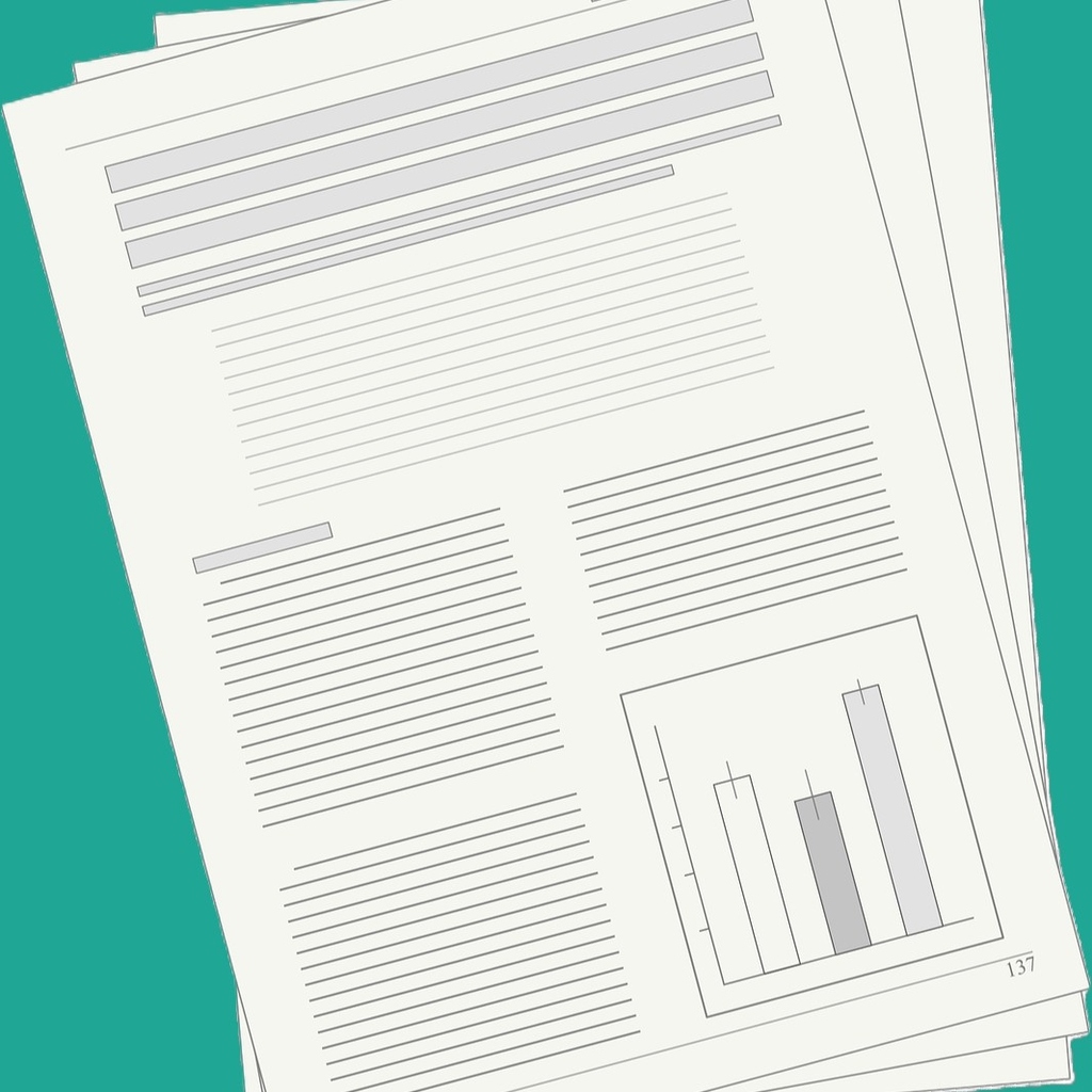 Symbolbild Wissenschaftliches Paper